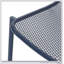 Les chaises empilables KINCAID au fini bleu marine mat, parfaites pour une utilisation intérieure et extérieure, alliant élégance et durabilité.