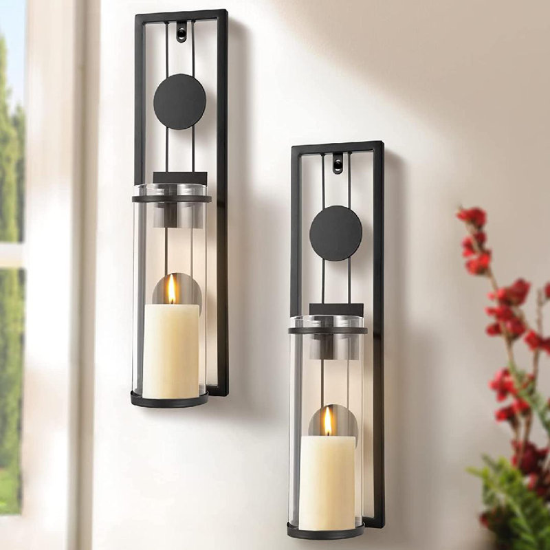 Industrial Plants & Flowers Wall Decor on Metal