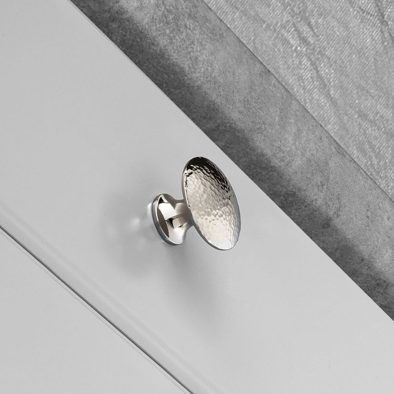 Poignée champignon de diamètre 1 3/16 po Imperial, H 1,18 po x l 1,77 po x P 1,77 po, Nickel poli