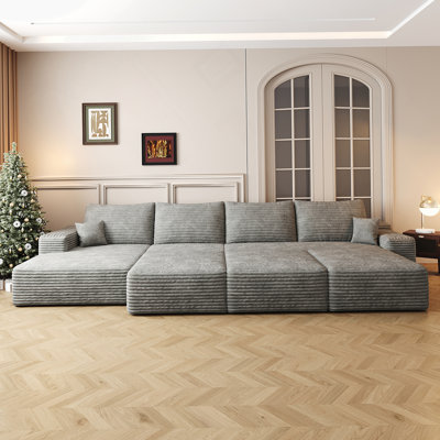 Luxurious Modular Sofa Bed for Living Room with No Assembly Needed