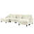 Beige/White Chenille selected