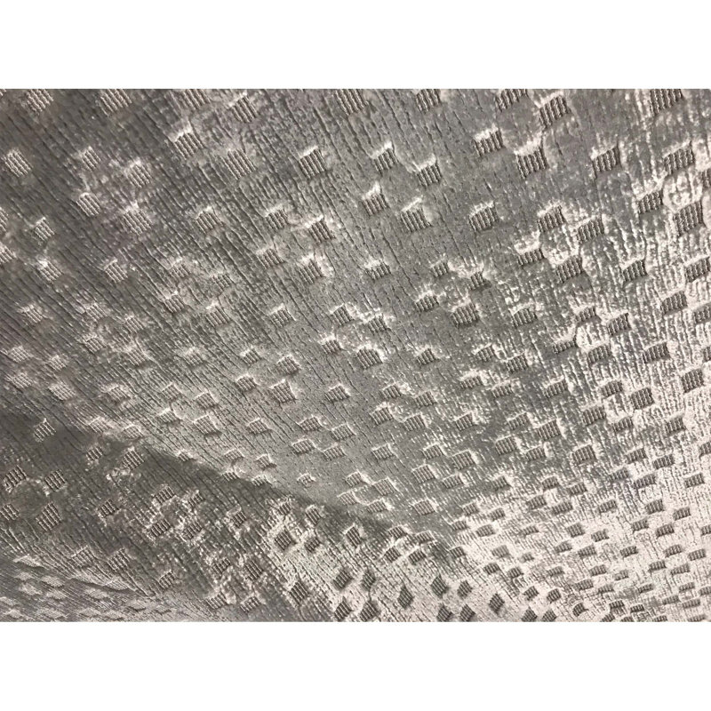 Geometric Area Rug in Gray, Rectangle 6'8" x 10'2"