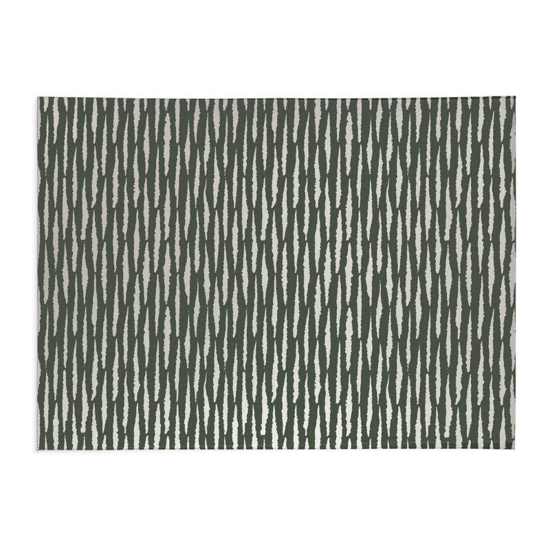 Tapis de bureau léger Scar Play, L 3 pi x L 2 pi, Chimichurri