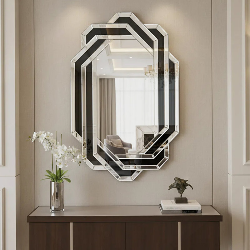 Decorative Mirror, Wall Mirror For Living Room, Bedroom, Entryway