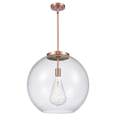 Luminaire suspendu sphère 1 lumière DEL Ralph