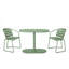 Gunner Oval Metal Folding Bistro Set-1135804000