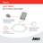 6in Flat Canless Wafer Downlight, Switchable White 2700K-5000K, Matte White, 12 Pack