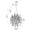 Mario 48 - Light Dimmable Sputnik Sphere Chandelier