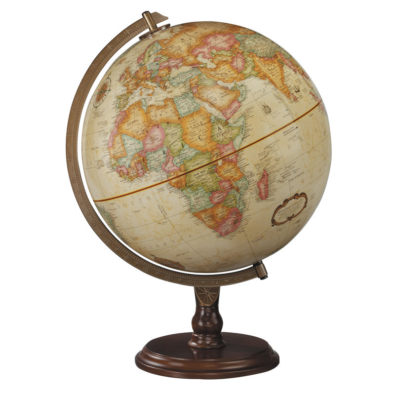 Globe terrestre 12 po