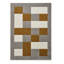 Thackinh area rug Machine Woven Grey/Yellow-27228682