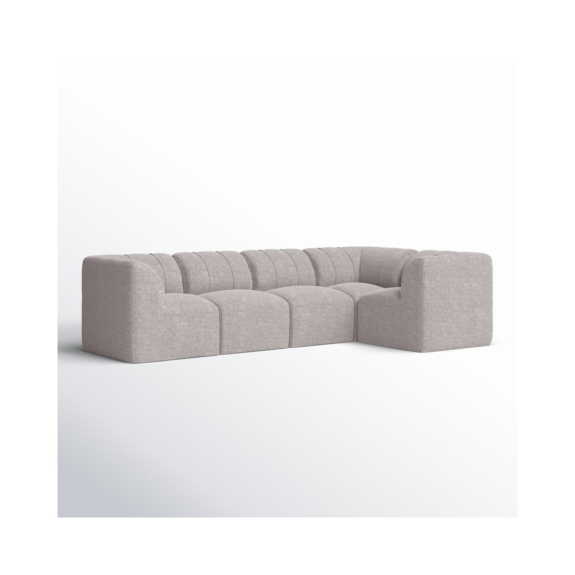Praia 102" Sunbrella Outdoor Sofa, Cast Silver Sunbrella®