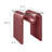 Ondine Glass Top Side Table In Spiced Apple-105698032