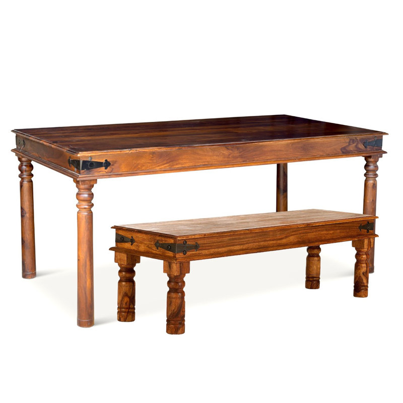 Fanch Solid Wood Dining Table