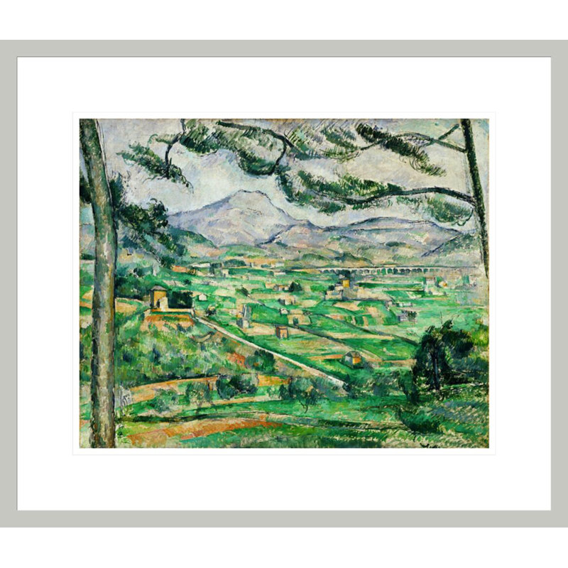 Mont Sainte-Victoire par Paul Cézanne, 17.75" H x 20.65" W