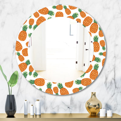 Tropical Mood Pineapple Accent Mirror
