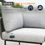 Outdoor Patio Woven Rope Wicker Modular 9 Pieces Sectional Set With Fire Pit Table And Cushions-513386385