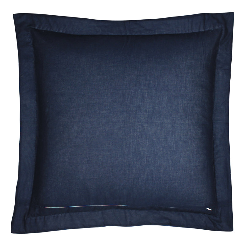 Floral Navy Square Scatter Cushion Cushion, Navy