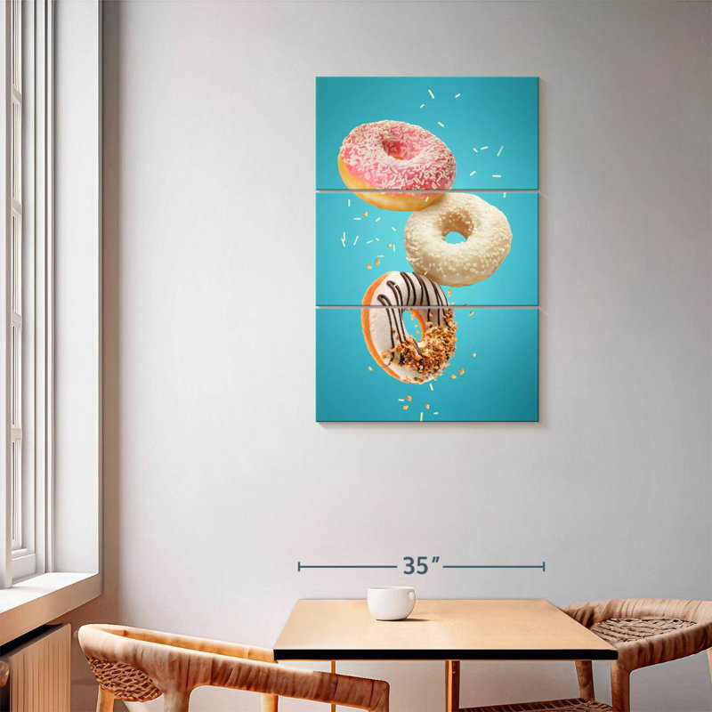 Yarlin Doughnuts And Sprinkles, 57" H x 36" W