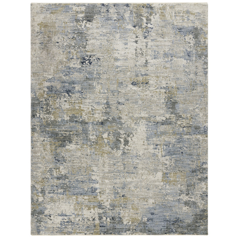 Mccuistion Treasure Performance Abstract Rug, Rectangle 5'3" x 7'6"