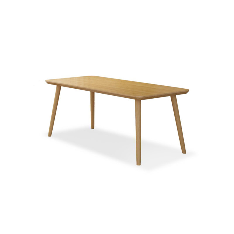 Table de salle à manger Burlywood, 29.53"H x 62.99"L x 27.56"W