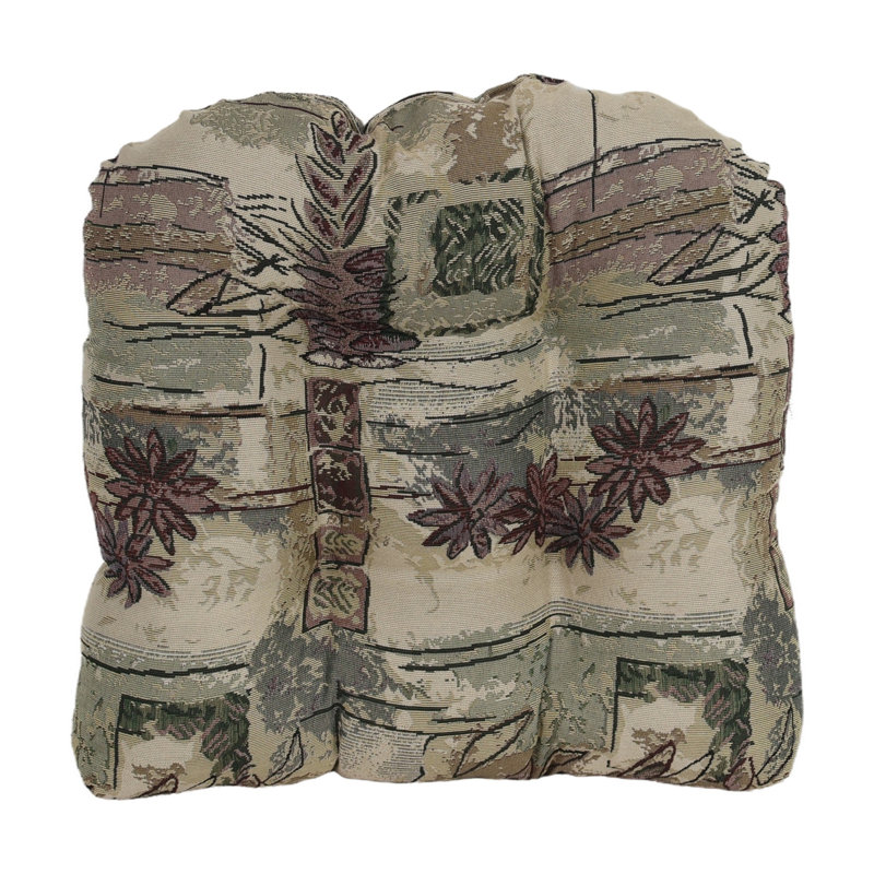 Ensemble de coussins de canapé tapisserie à dossier arrondi (ensemble de 3)