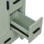 Meuble-lavabo moderne avec lavabo en céramique, porte à fermeture douce, tablette de porte double couche et 3 tiroirs-944290313