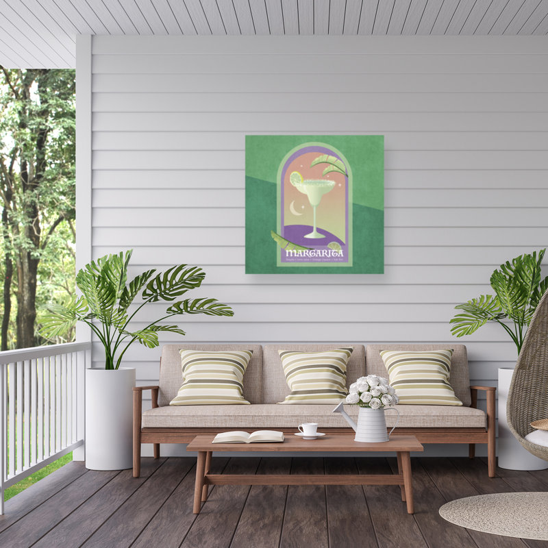 «Bolik kokteyl margarita» sur impression sur toile, H 35 po x l 35 po