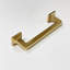 Eloise Unlacquered Brass 4" Center to Center Bar Pull