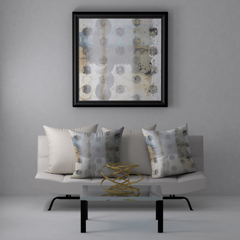 Housse de coussin carrée arôme connaisseur/insert, 18" x 18"