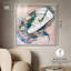 «Lilypads Sneaker Splash Shadowbox Print Sneaker» par Art Remedy-115125402-115125406
