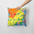 Floral Outdoor Throw Pillow