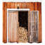 Ensemble de rideau de douche + crochets-44323275