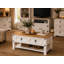 Solid Wood Coffee Table with Storage