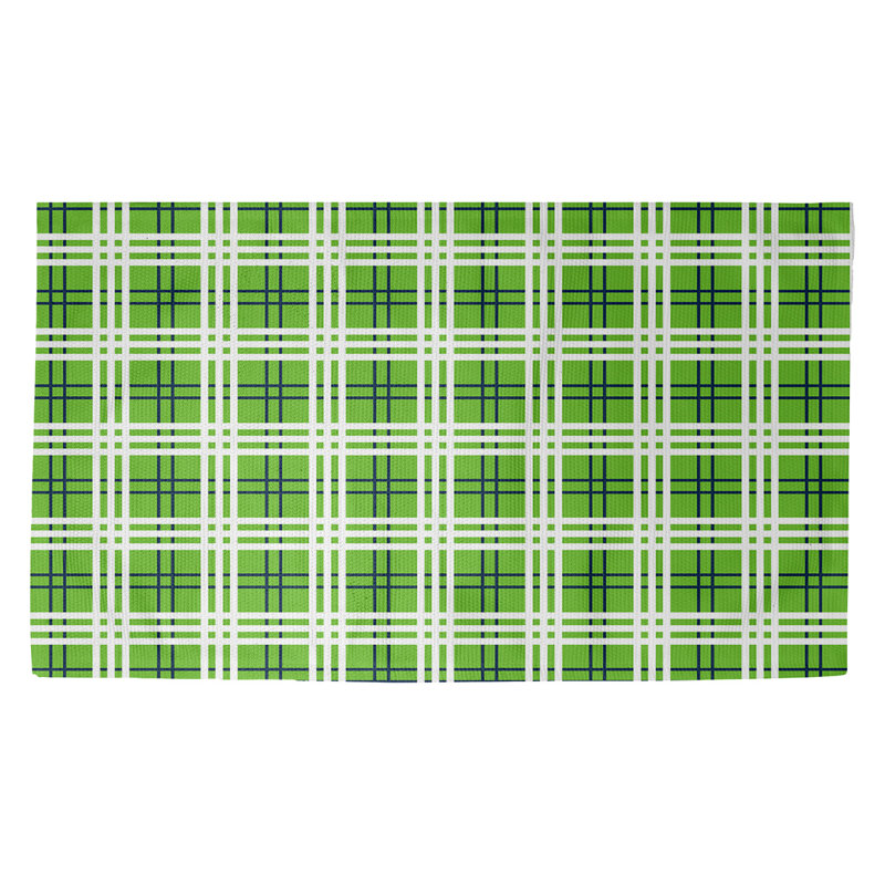Plaid Indoor Rug, Rectangle 5' x 7'