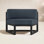 Smith Powder Coated Aluminum Outdoor Armless Lounge Chair , Sunbrella® Cushions Included