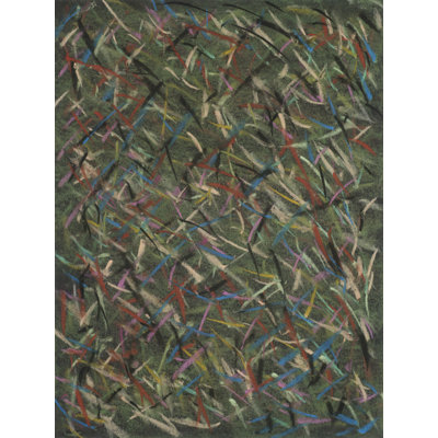 «One-of-a-Kind Original Original Confetti» par Joyce Creiger - peinture sur toile encadrée