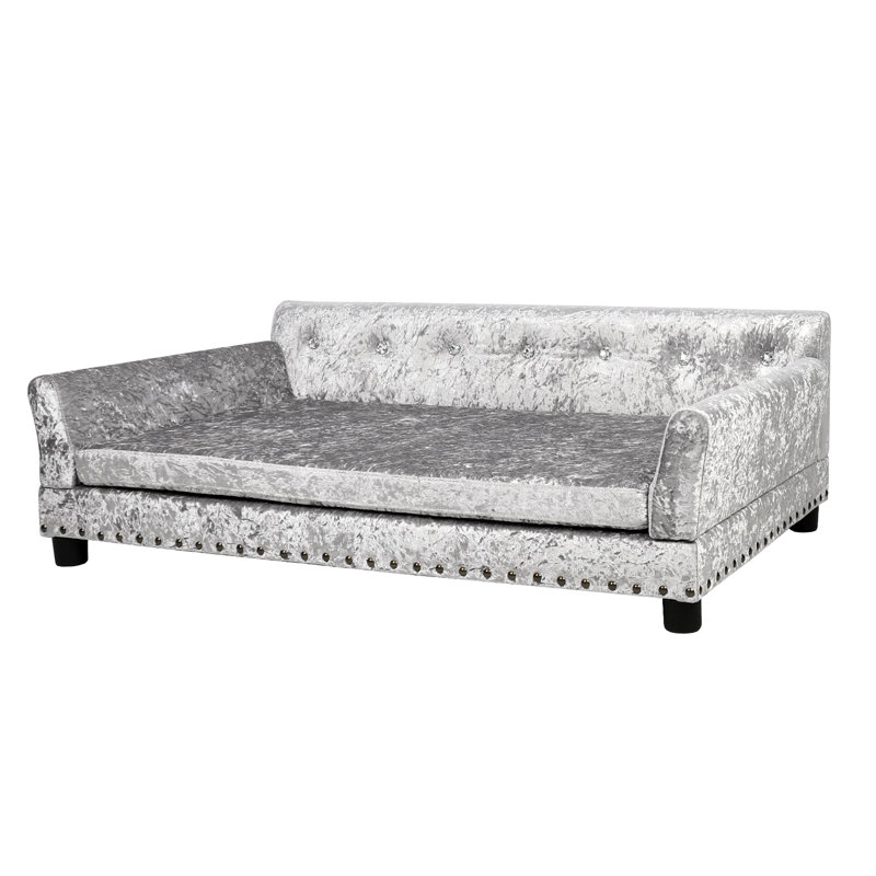 Orthopedic Polyester Pet Bed, 47.2" W x 29" D x 16" H