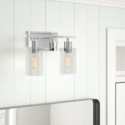 Baylor Dimmable Polished Chrome Vanity Light