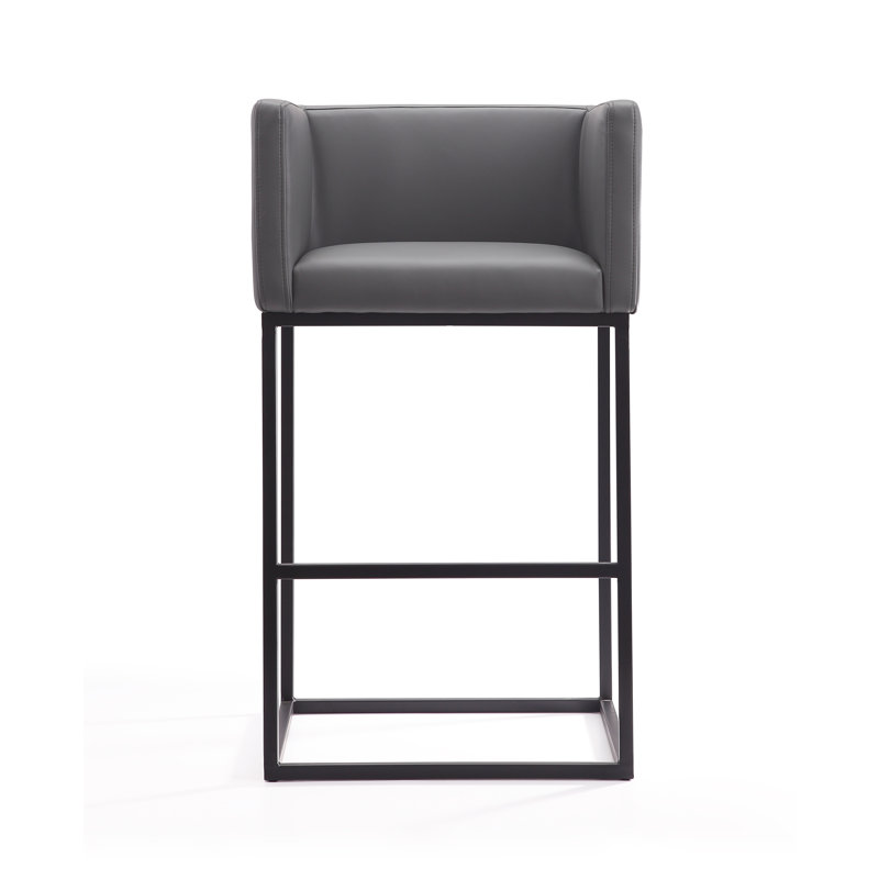  Bar & Counter Stool, Gray, Bar Stool (29" Seat Height)