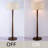 61.4 in. Retro Floor Lamp with Rubberwood Base and Linen Shade, E26 Socket, UL Certified Standing Lamp for Living Room, Bedroom and Reading Nook-1780008152
