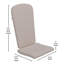 Chaises Adirondack en résine de polyuréthane avec coussins Rangins-1054847160