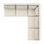 Canapé modulaire d'extérieur 5 pièces Korhonen