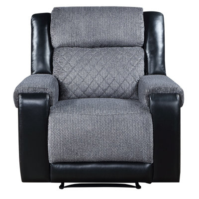 Fauteuil inclinable gris / noir