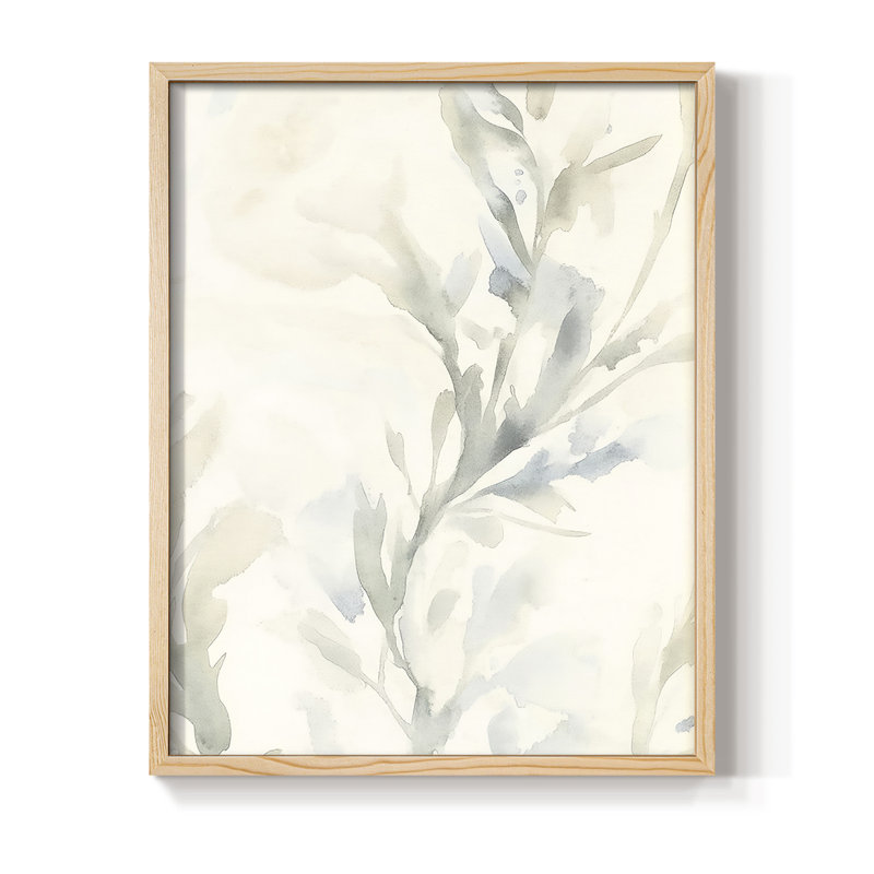 «FLORAL Series DCxxxi», reproduction encadrée - bois massif, H 30 po x l 24 po