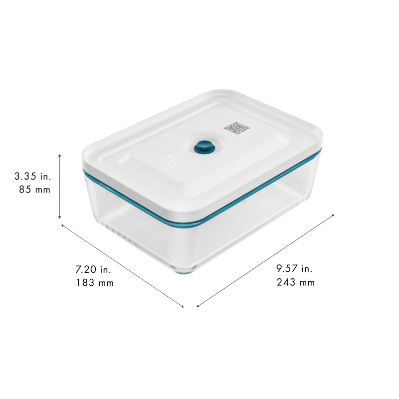 ZWILLING Fresh & Save Vacuum Fridge Glass Container, La Mer