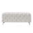 Button-Tufted Ottoman Bench