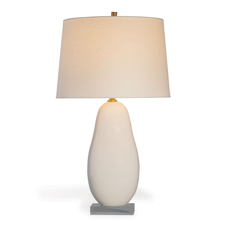 Lampe de table 29 po Jimmy, Crème