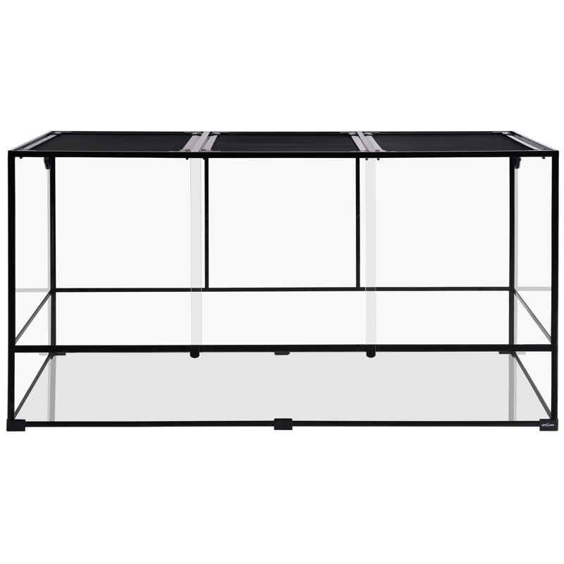 72'' x 36'' x 36'' Glass Reptile Terrarium
