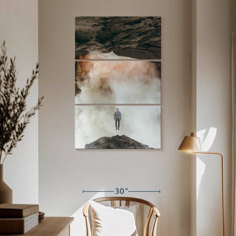 Volcano Blow, 65" H x 42" W