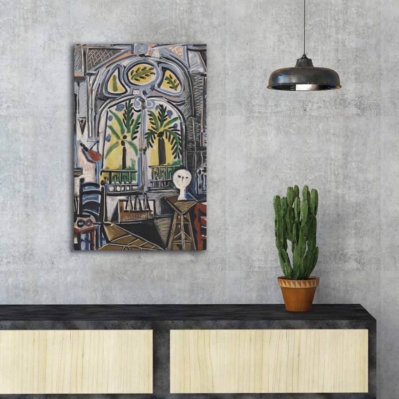 Pablo Picasso - peinture sur toile tendue